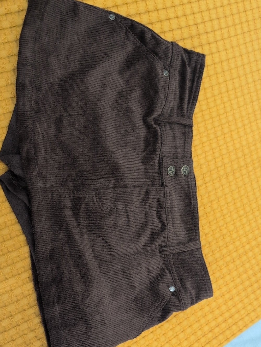 CIDER Brown Corduroy Skirt
